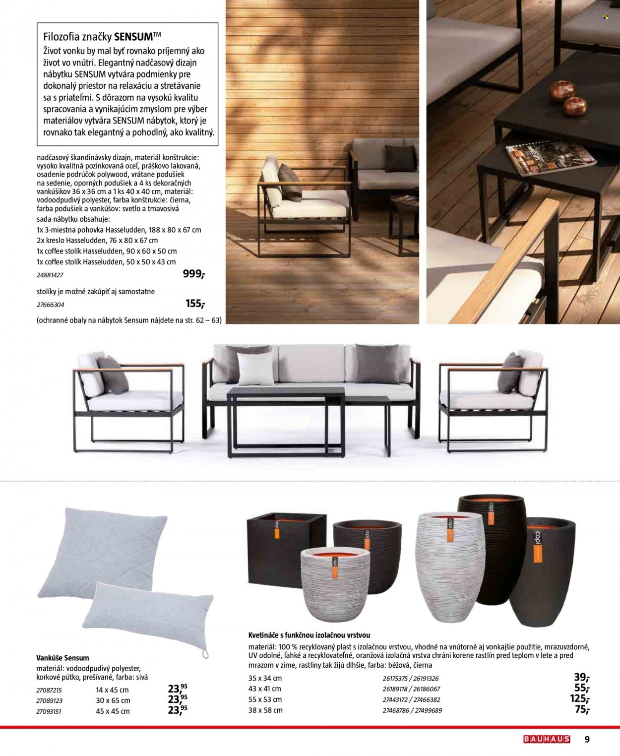 Leták Bauhaus - 20.3.2022 - 30.9.2022. Strana 9