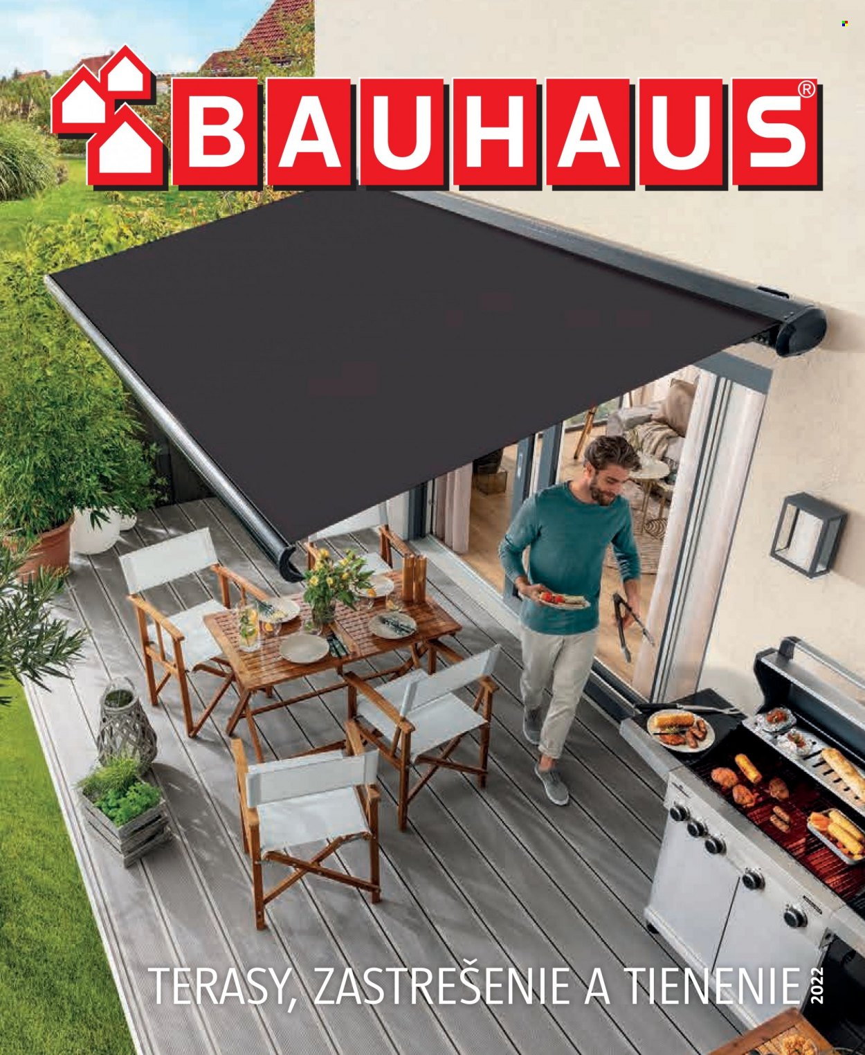 Leták Bauhaus - 20.3.2022 - 30.9.2022. Strana 1