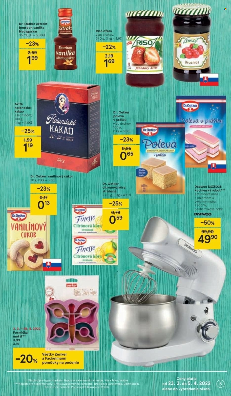 Leták TESCO - 23.3.2022 - 29.3.2022. Strana 5
