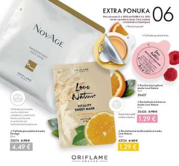 Leták Oriflame - 12.4.2022 - 3.5.2022.