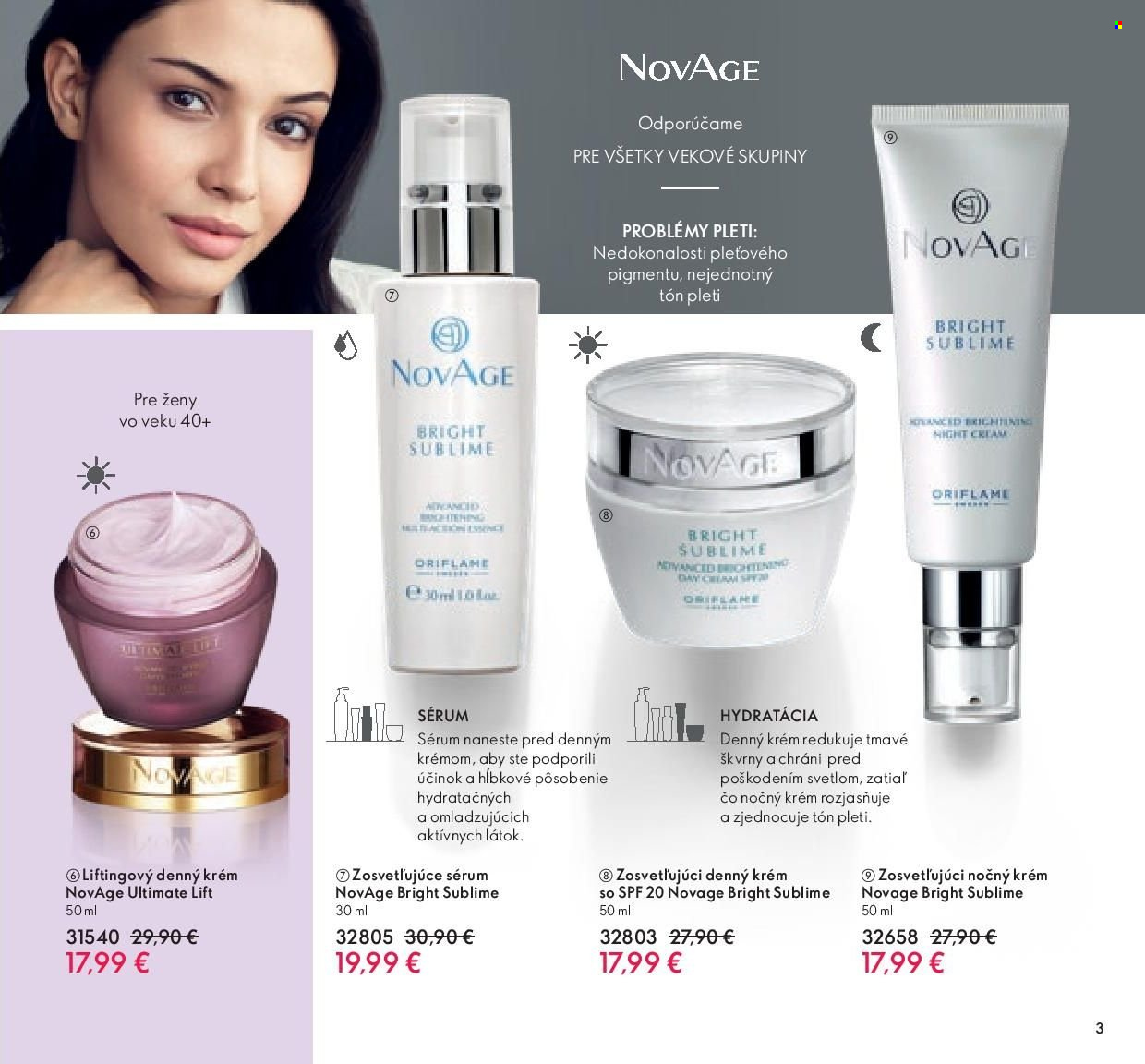Leták Oriflame - 12.4.2022 - 3.5.2022. Strana 3