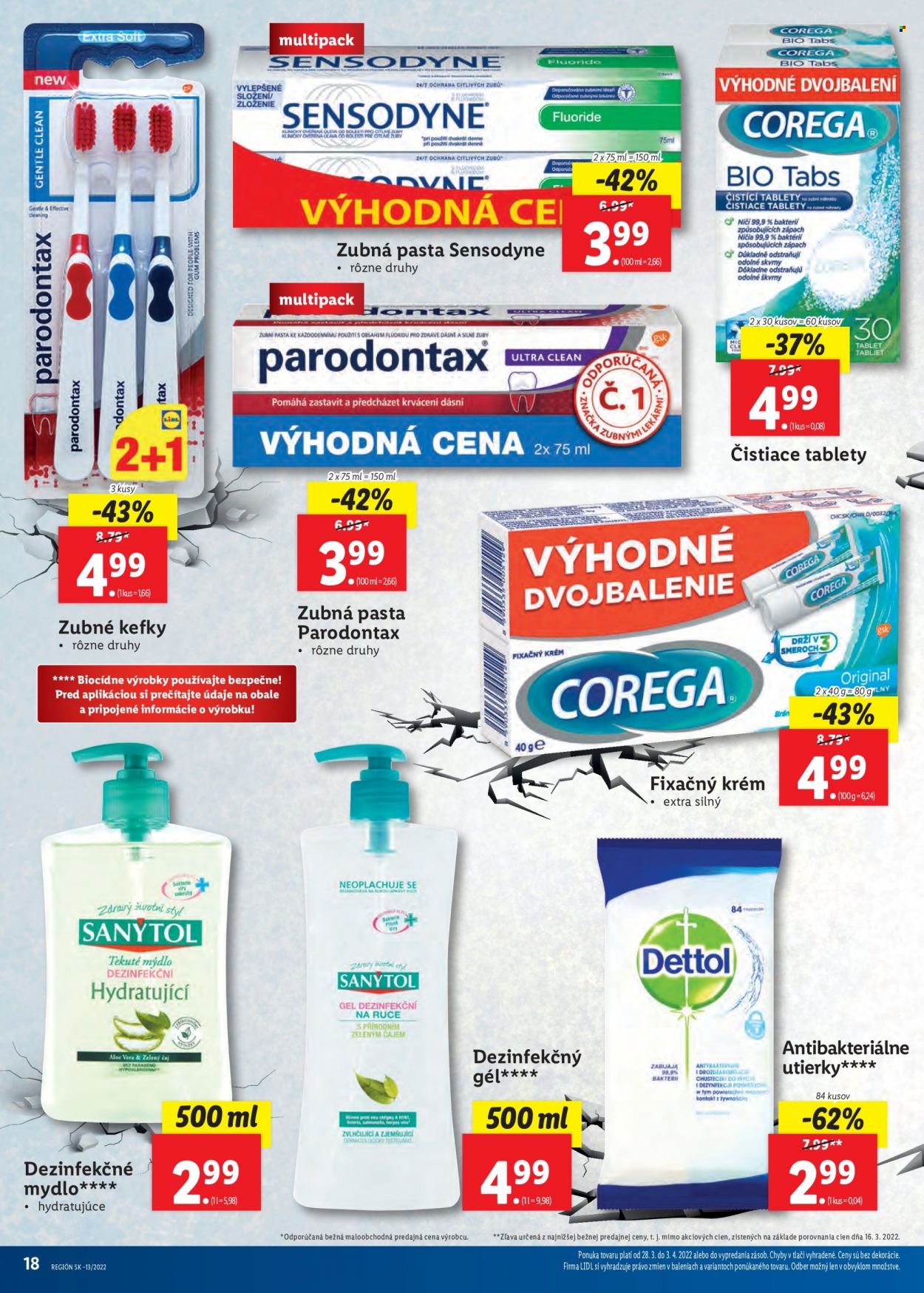 Leták Lidl - 28.3.2022 - 3.4.2022. Strana 18