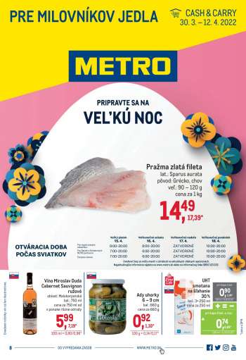 Leták Metro - 30.3.2022 - 12.4.2022.