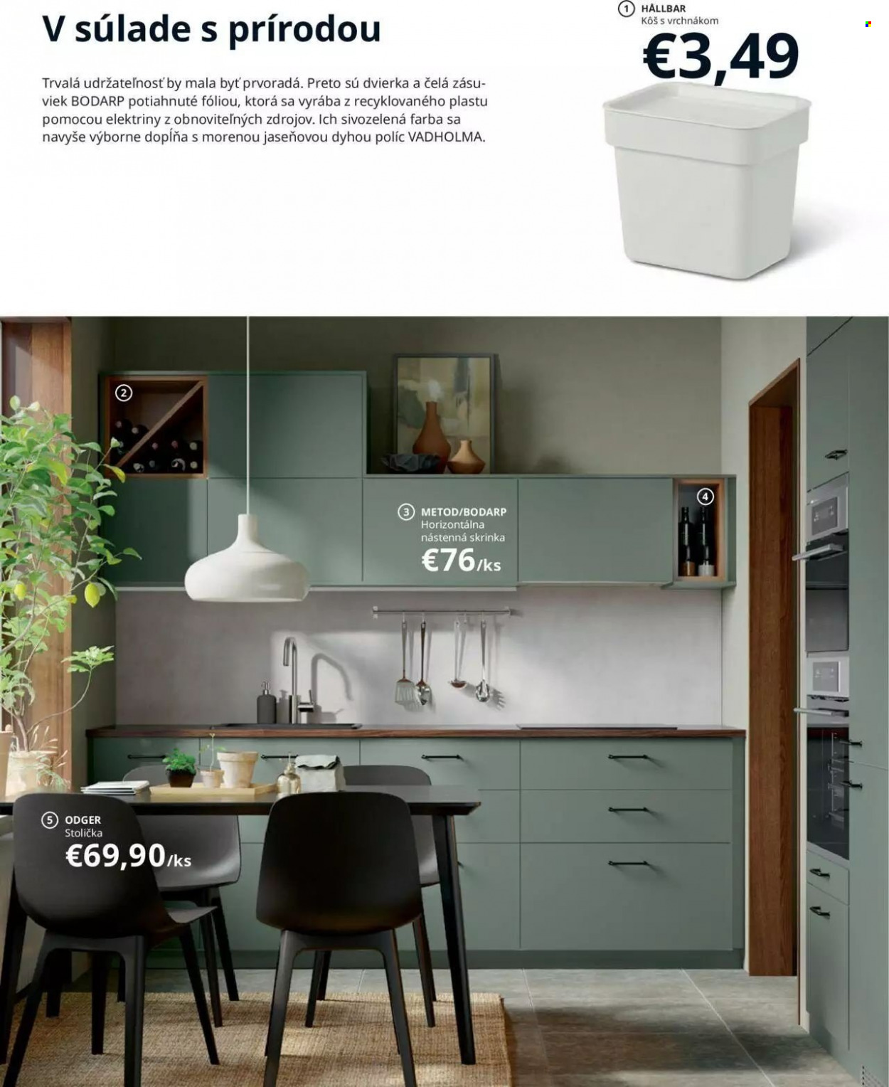thumbnail - Leták IKEA - 25.3.2022 - 30.6.2022 - Produkty v akcii - Metod, stolička, skriňa. Strana 32.