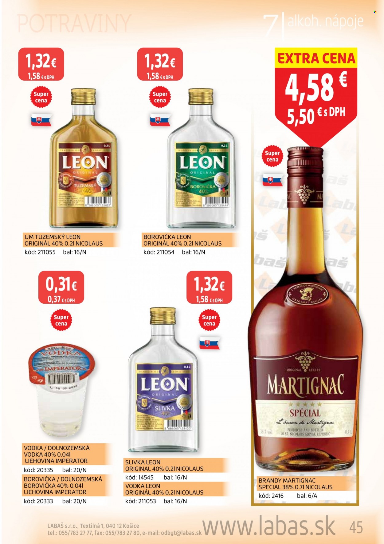Leták Labaš - 25.3.2022 - 7.4.2022. Strana 45