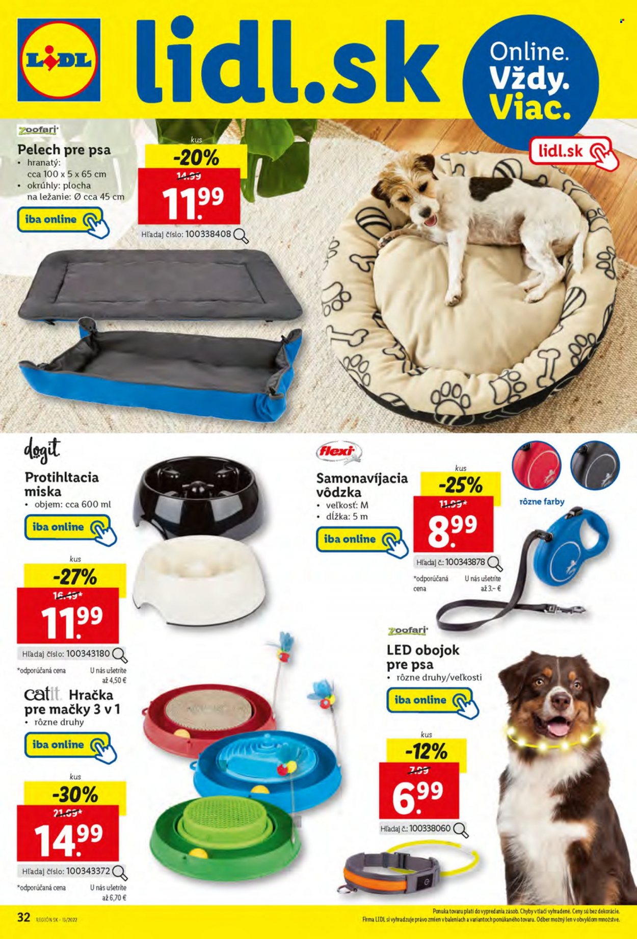 Leták Lidl - 31.3.2022 - 3.4.2022. Strana 32