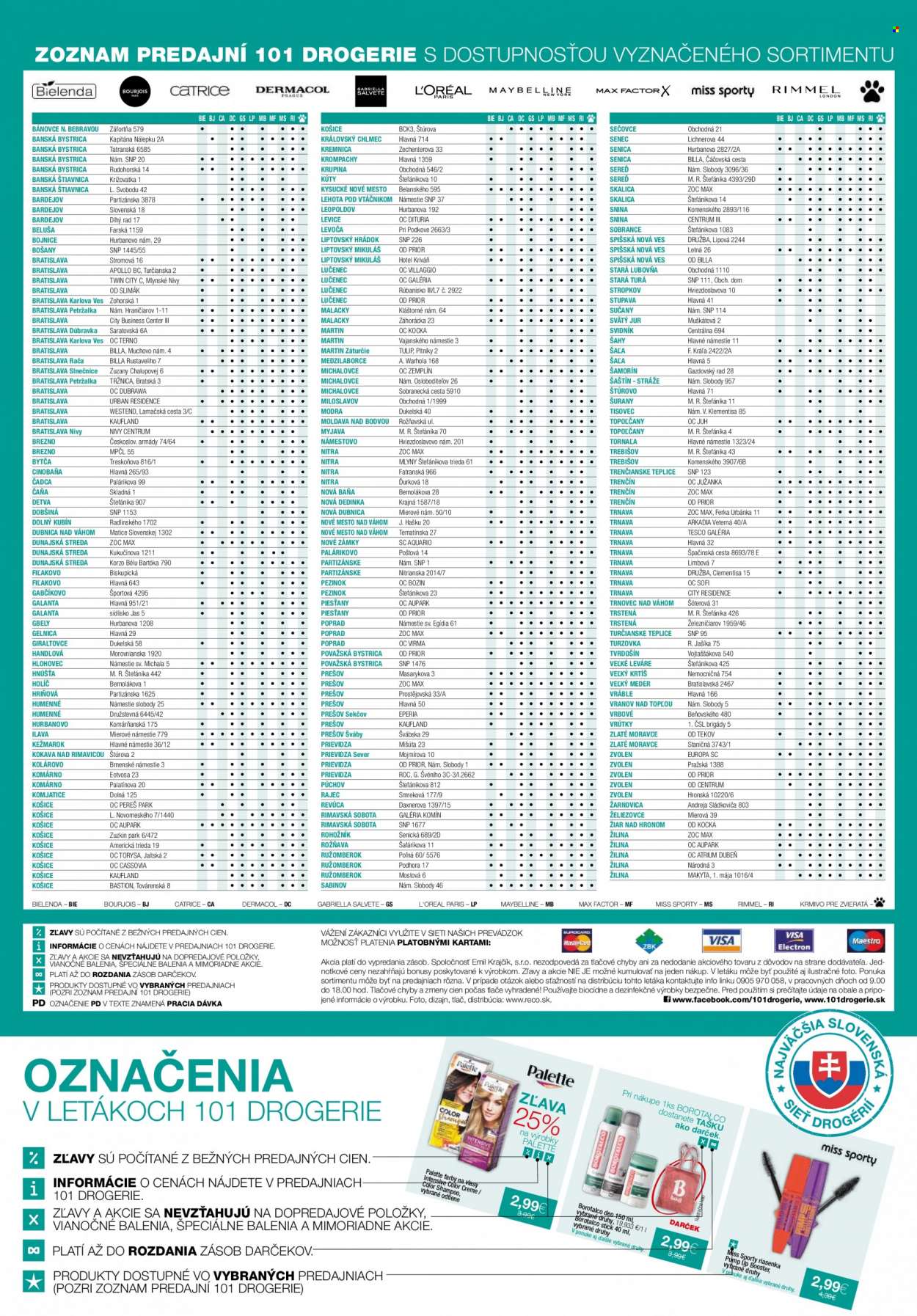 Leták 101 Drogerie - 23.3.2022 - 12.4.2022. Strana 9