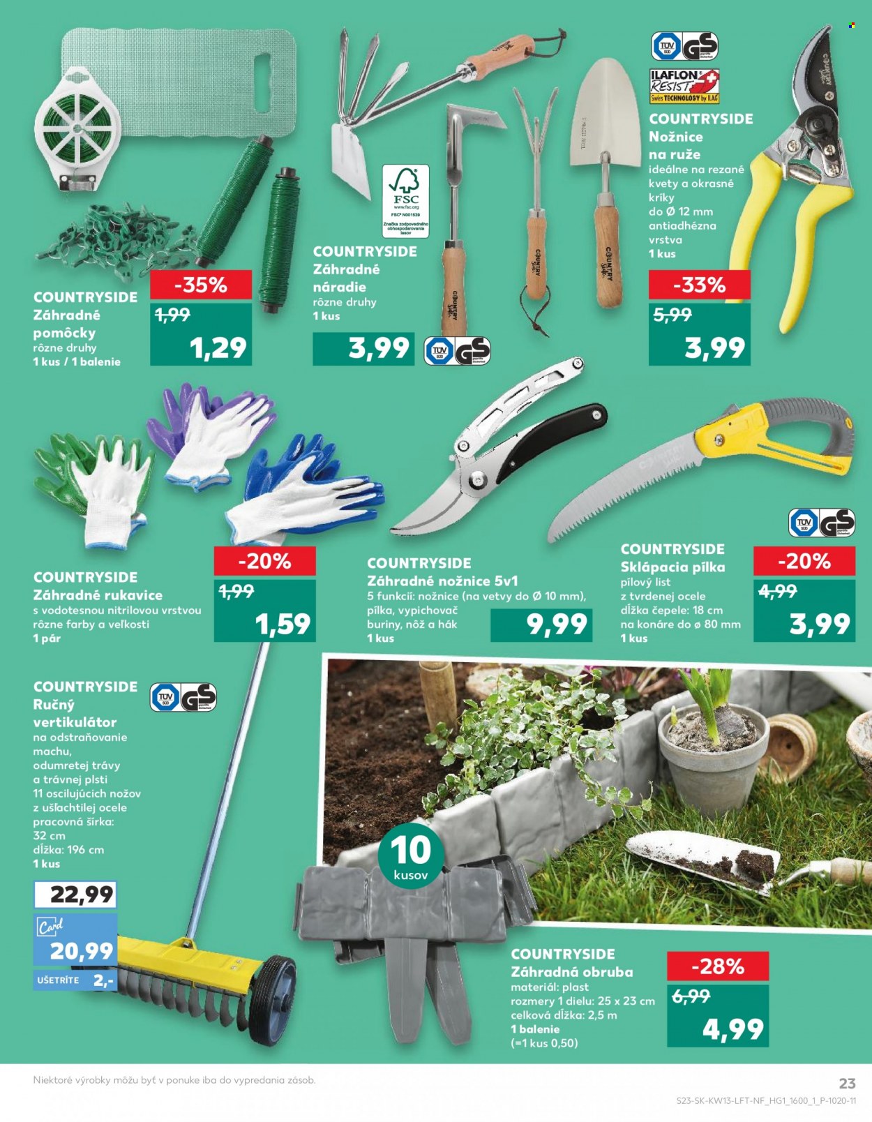 Leták Kaufland - 31.3.2022 - 6.4.2022. Strana 23