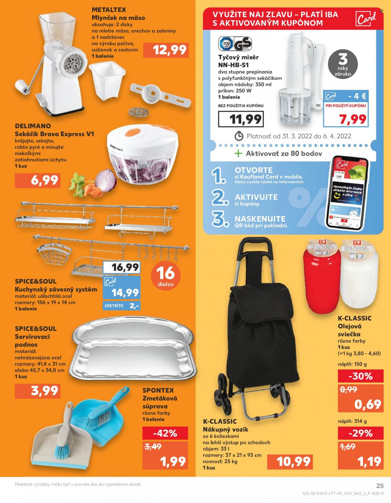 Leták Kaufland - 31.3.2022 - 6.4.2022. Strana 25