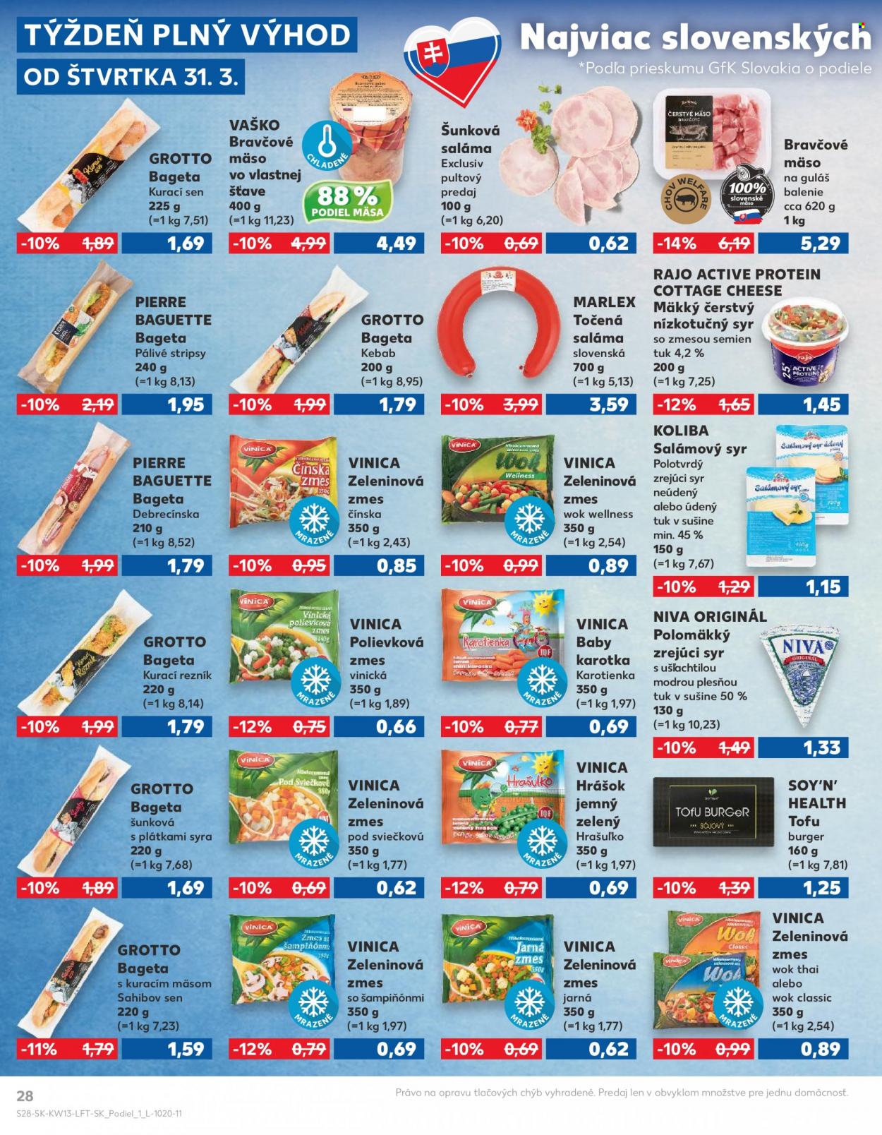 Leták Kaufland - 31.3.2022 - 6.4.2022. Strana 28