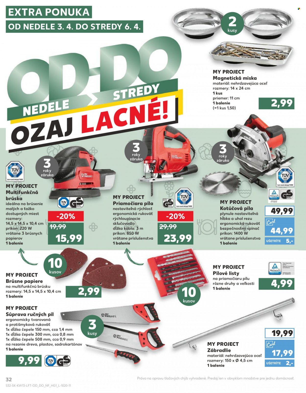 Leták Kaufland - 31.3.2022 - 6.4.2022. Strana 32