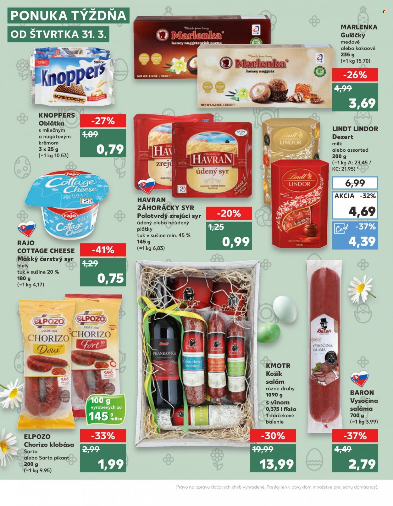 Leták Kaufland - 31.3.2022 - 6.4.2022. Strana 2