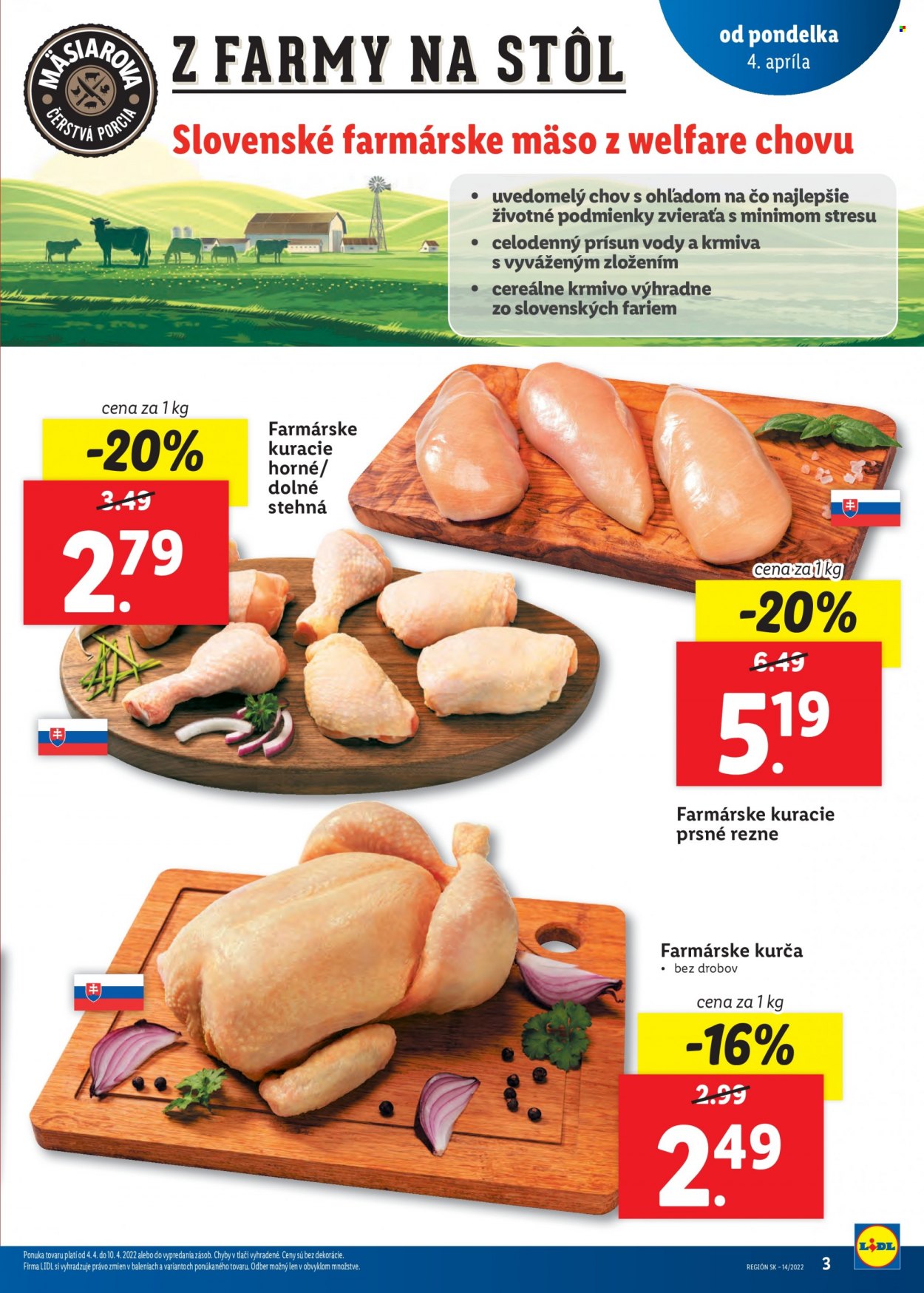 Leták Lidl - 4.4.2022 - 10.4.2022. Strana 4