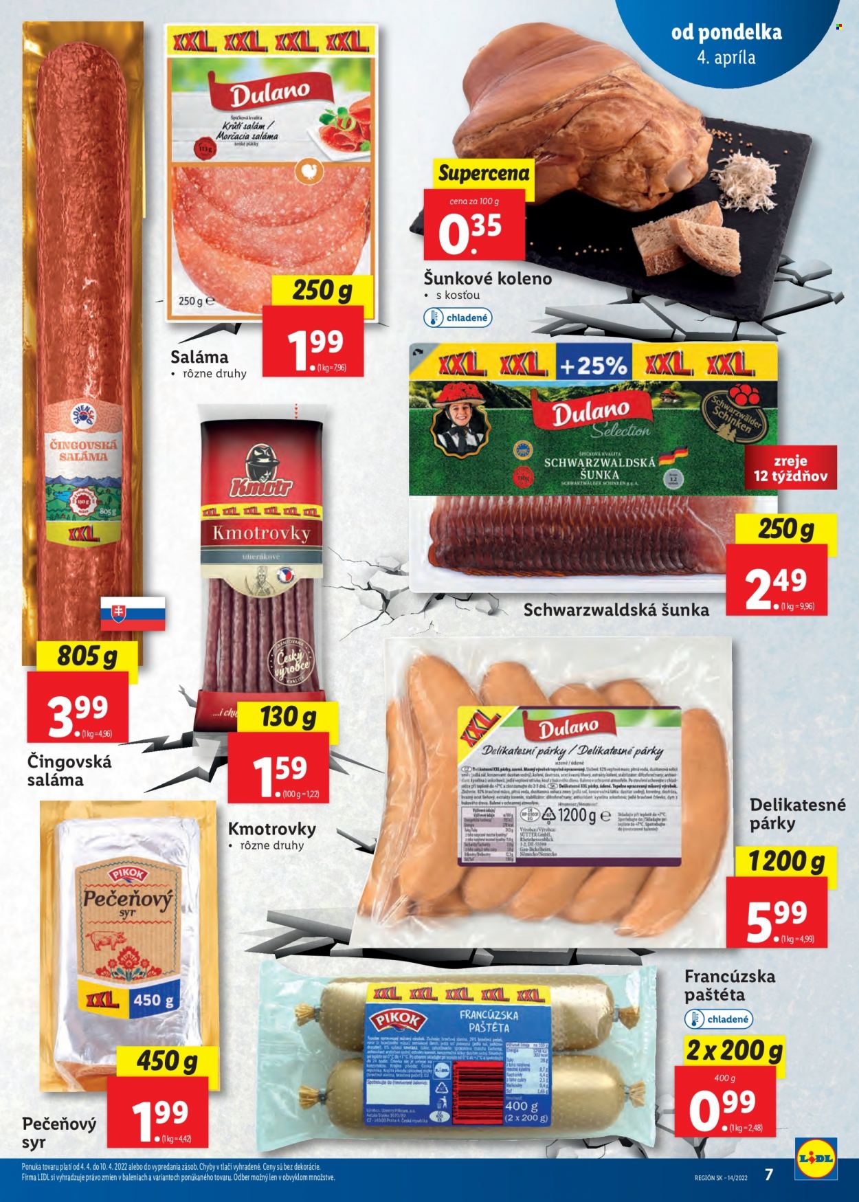 Leták Lidl - 4.4.2022 - 10.4.2022. Strana 8