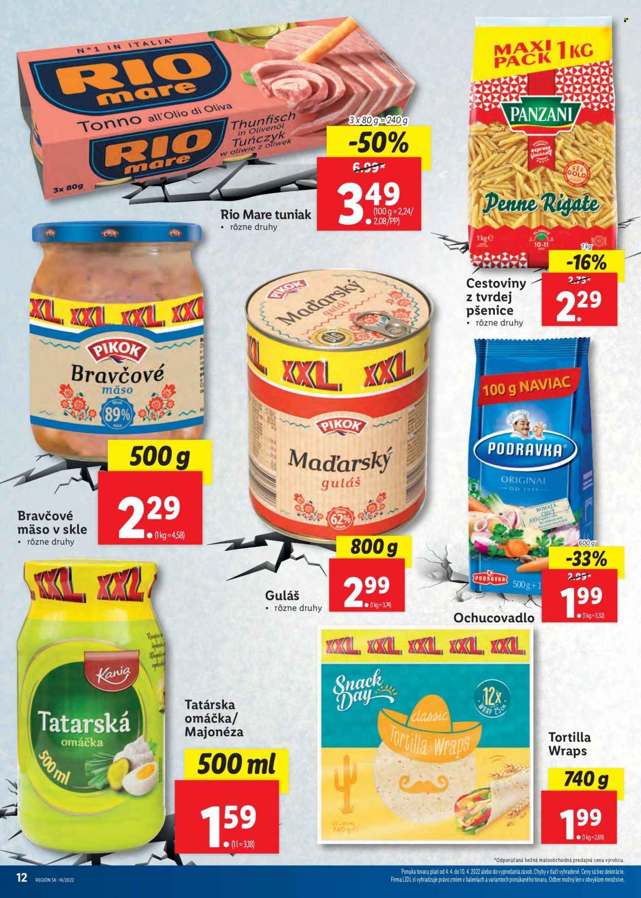 Leták Lidl - 4.4.2022 - 10.4.2022. Strana 13