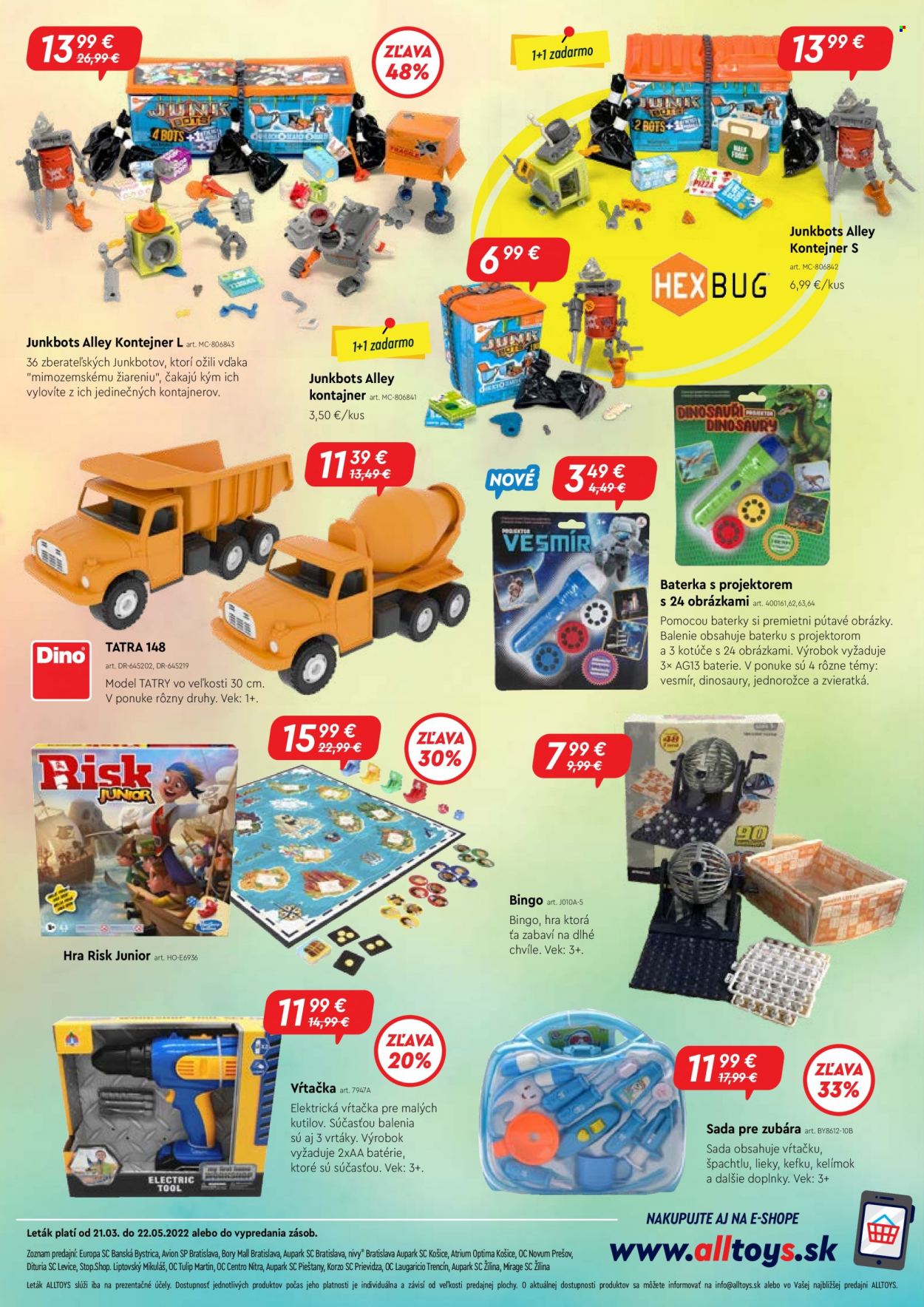 Leták Alltoys - 21.3.2022 - 22.5.2022. Strana 4