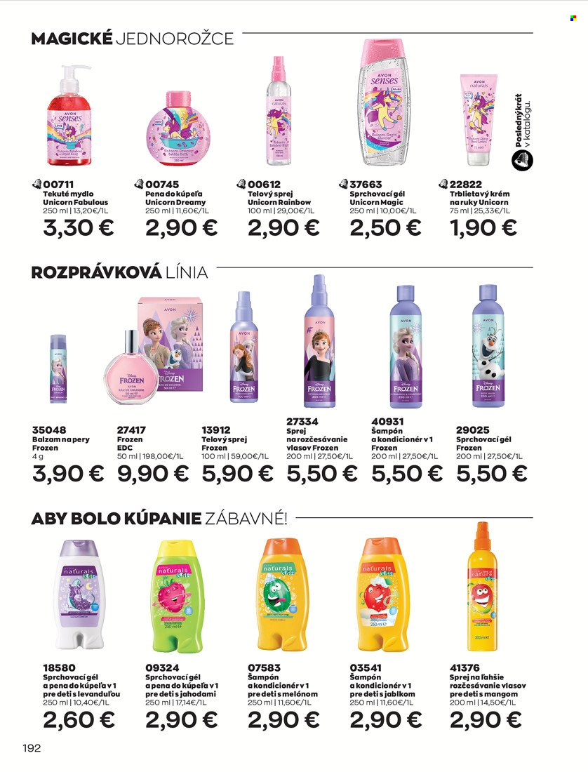 Leták Avon - 1.4.2022 - 30.4.2022. Strana 196