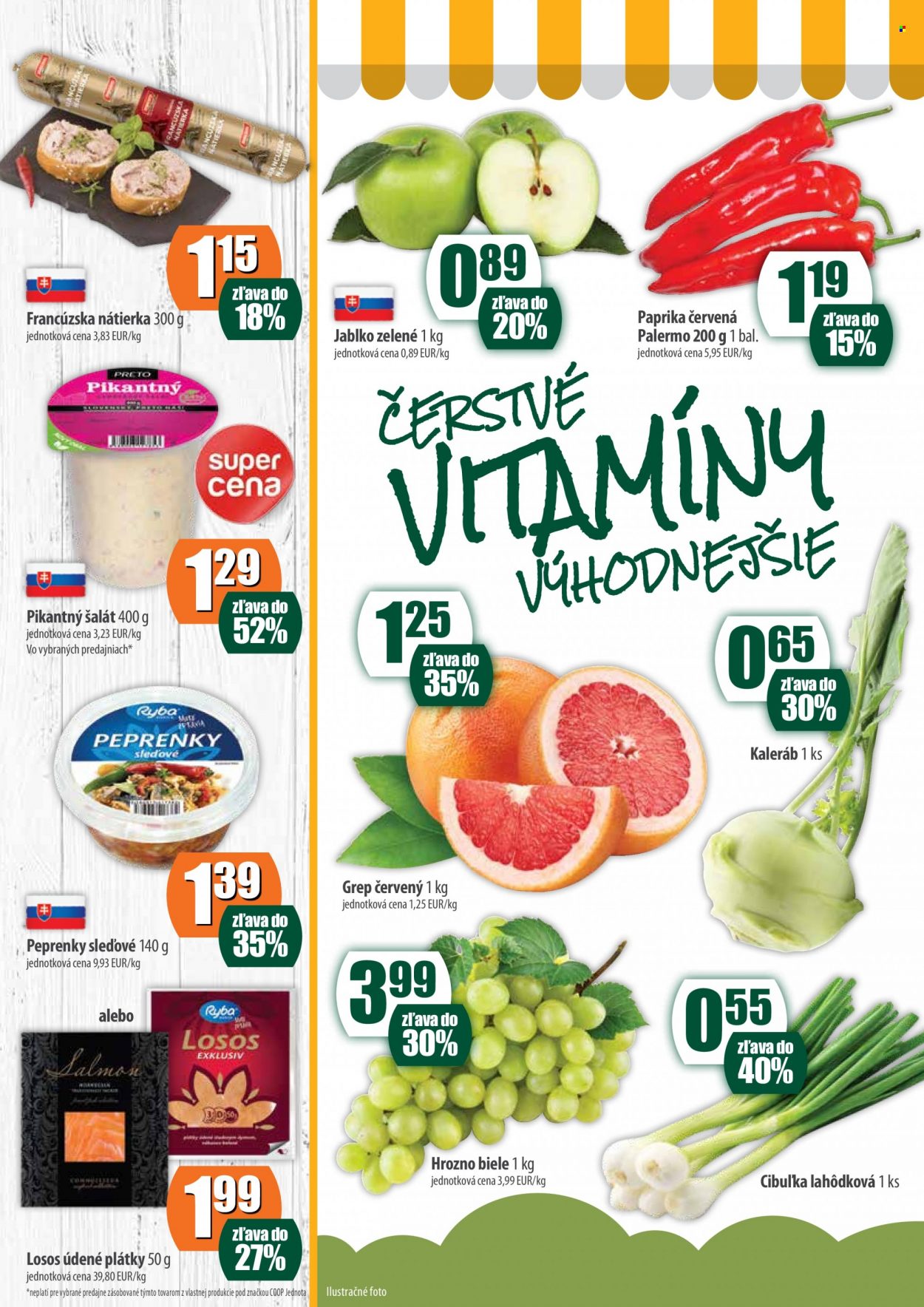 Leták COOP Jednota - 31.3.2022 - 6.4.2022. Strana 3