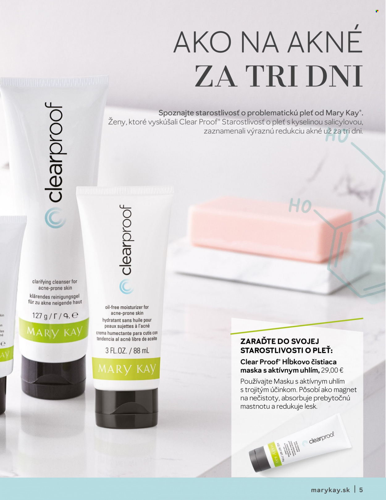 Leták Mary Kay. Strana 5