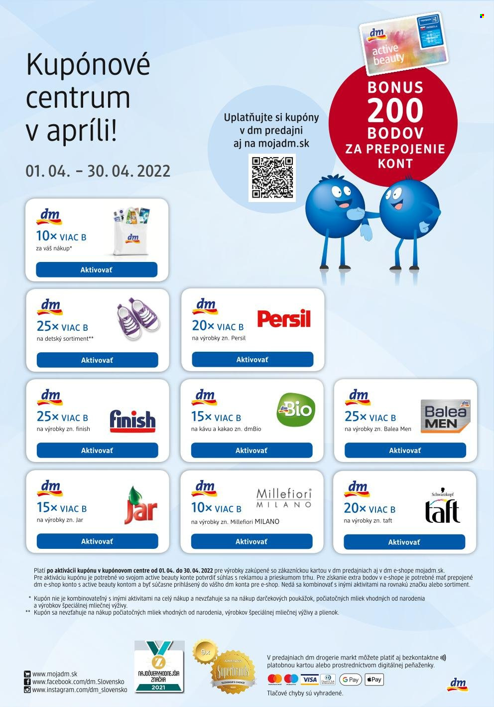 Leták dm drogerie - 1.4.2022 - 30.4.2022. Strana 32