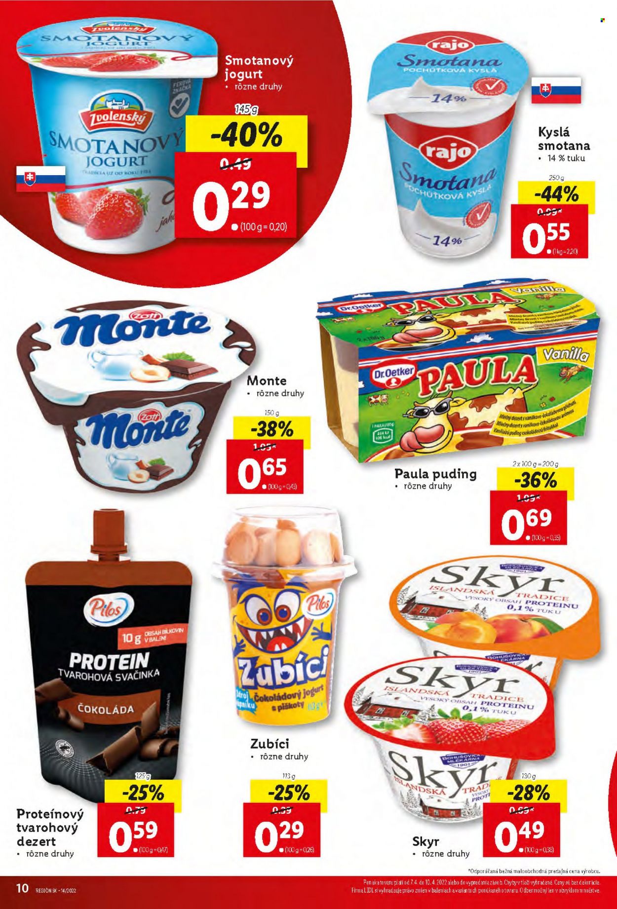 Leták Lidl - 7.4.2022 - 10.4.2022. Strana 10