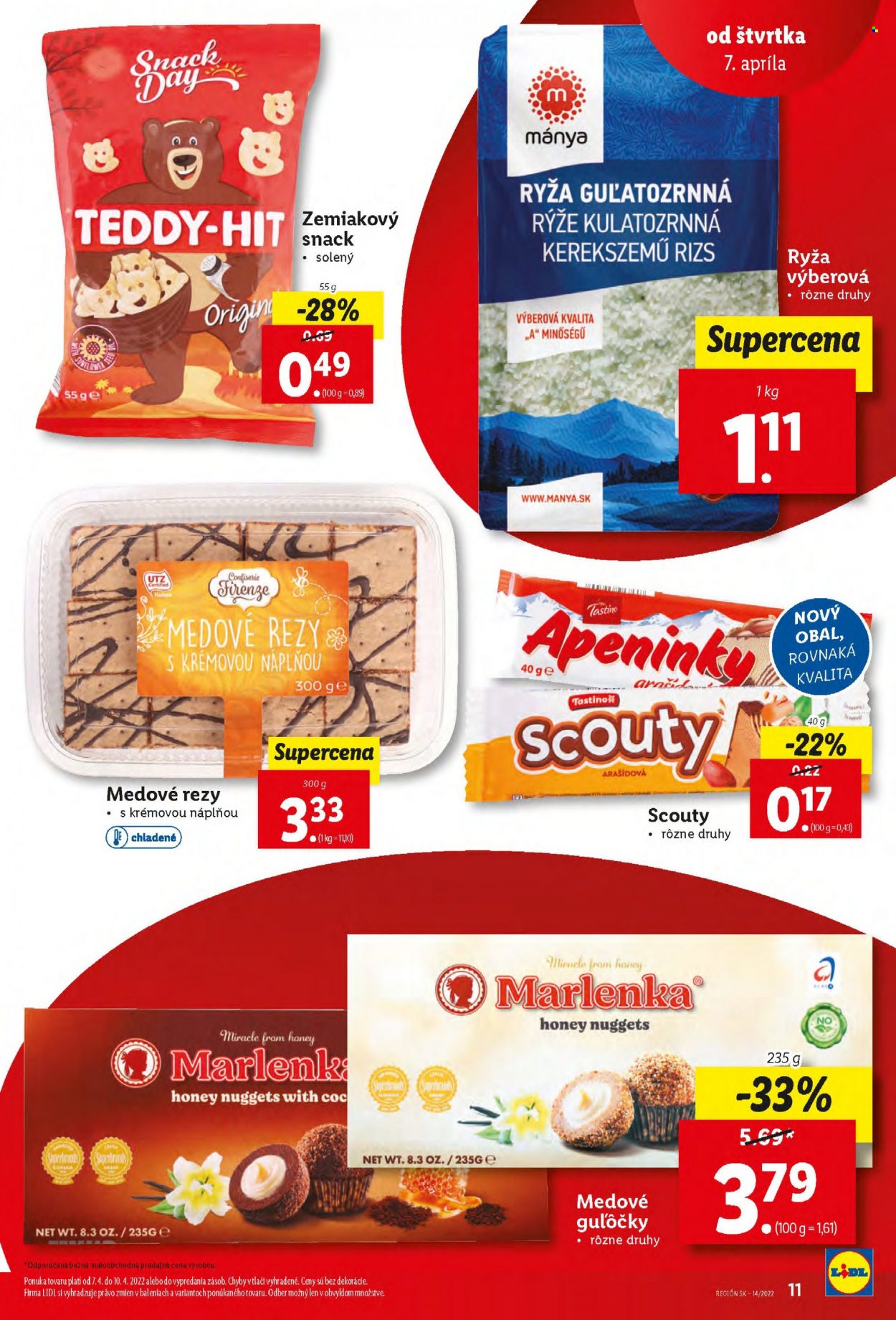 Leták Lidl - 7.4.2022 - 10.4.2022. Strana 11