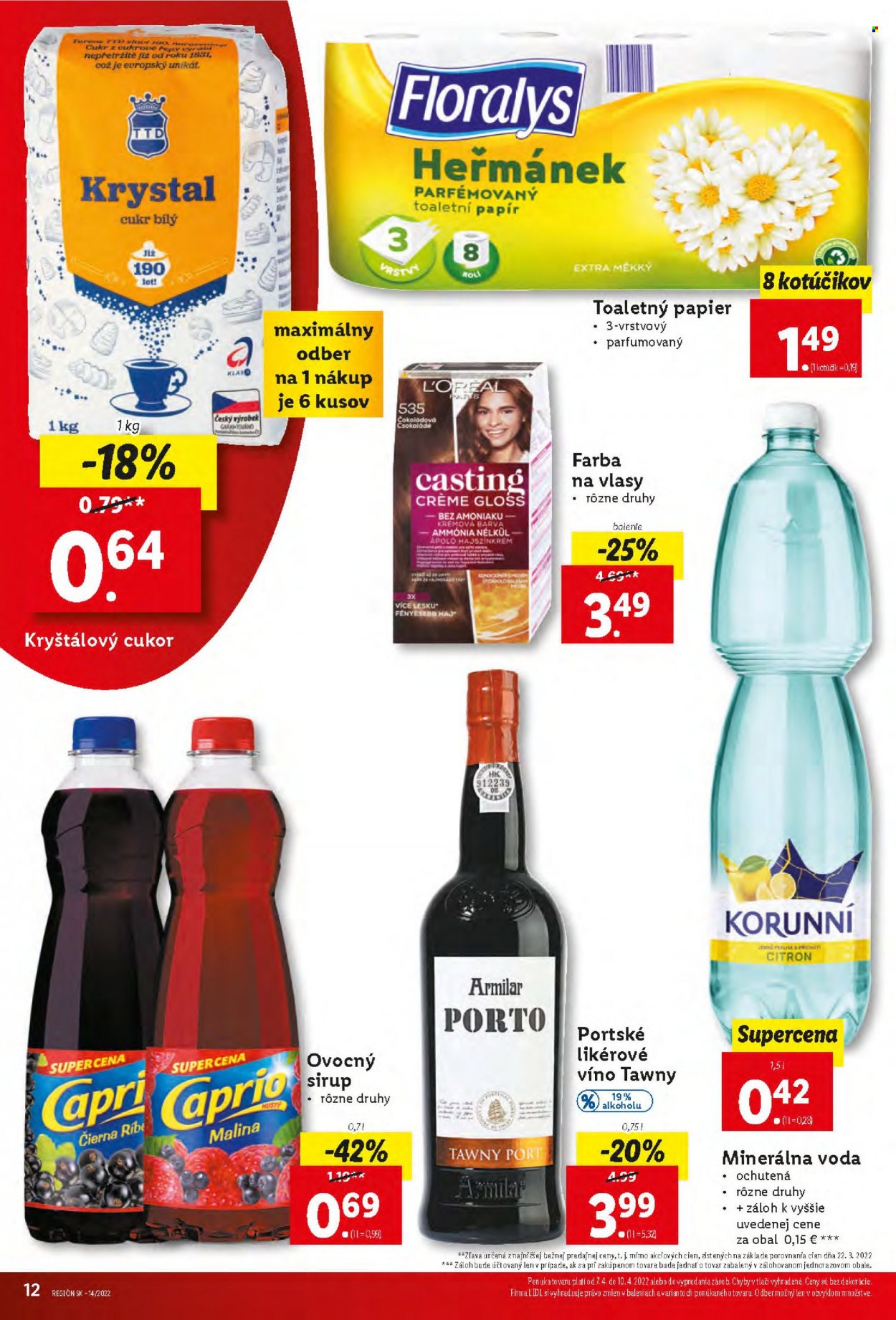 Leták Lidl - 7.4.2022 - 10.4.2022. Strana 12
