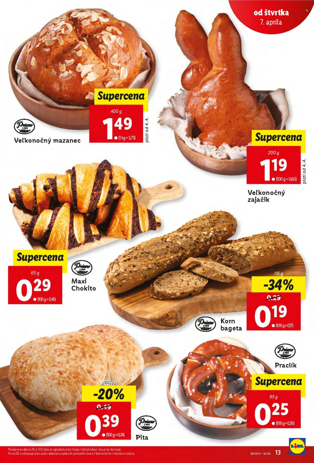Leták Lidl - 7.4.2022 - 10.4.2022. Strana 13