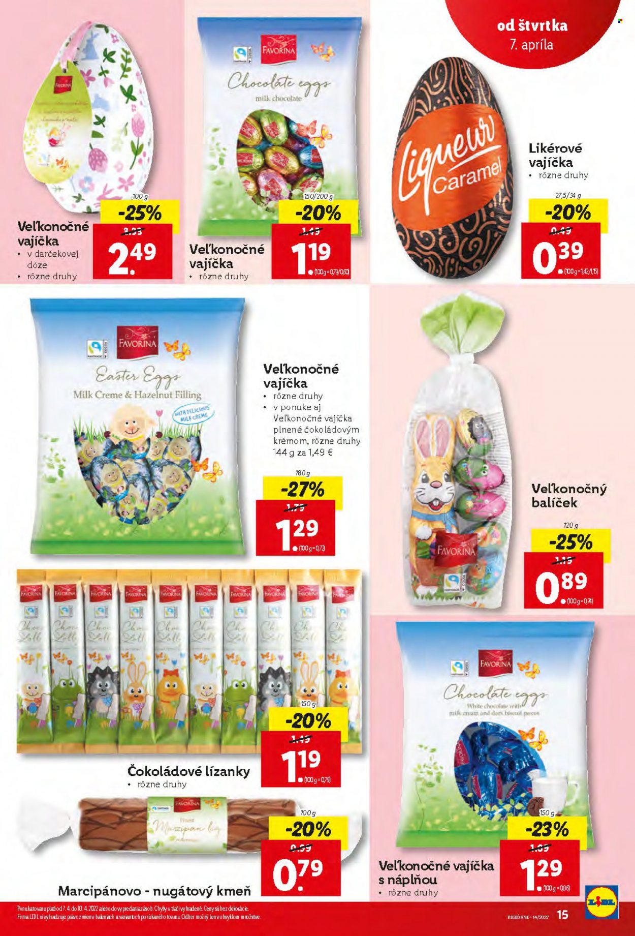 Leták Lidl - 7.4.2022 - 10.4.2022. Strana 15