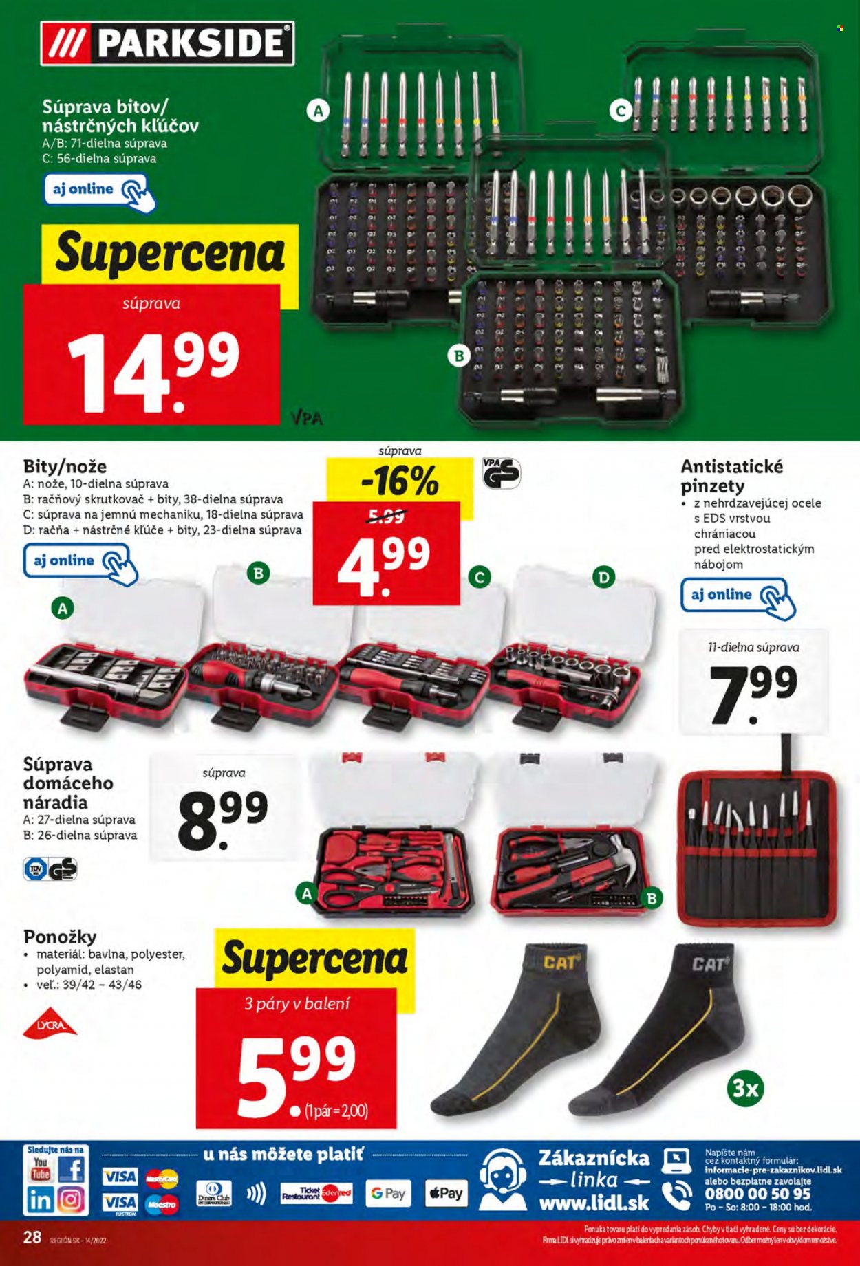 Leták Lidl - 7.4.2022 - 10.4.2022. Strana 28