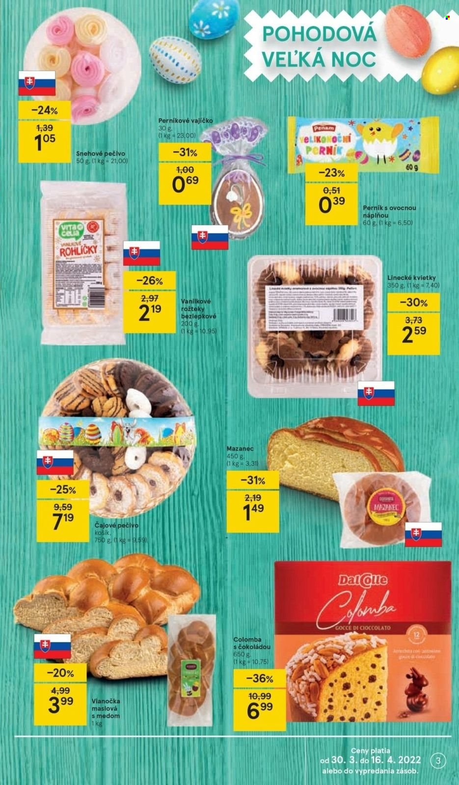 Leták TESCO supermarket - 6.4.2022 - 11.4.2022. Strana 3