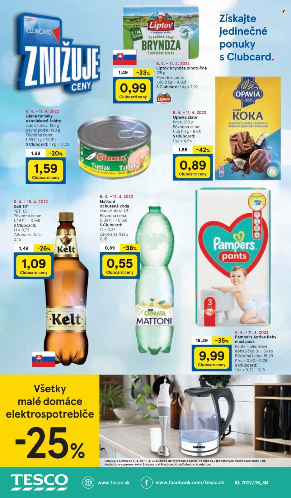 Leták TESCO supermarket - 6.4.2022 - 11.4.2022. Strana 12