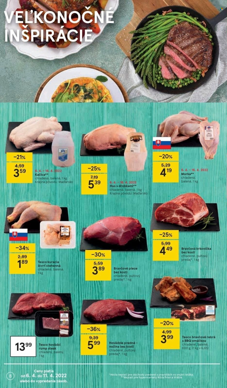 Leták TESCO - 6.4.2022 - 11.4.2022. Strana 8