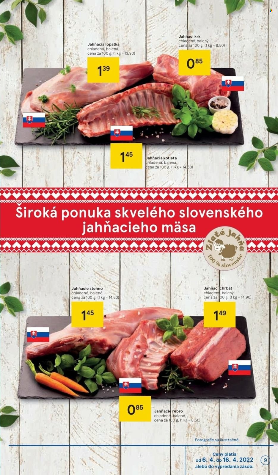 Leták TESCO - 6.4.2022 - 11.4.2022. Strana 9