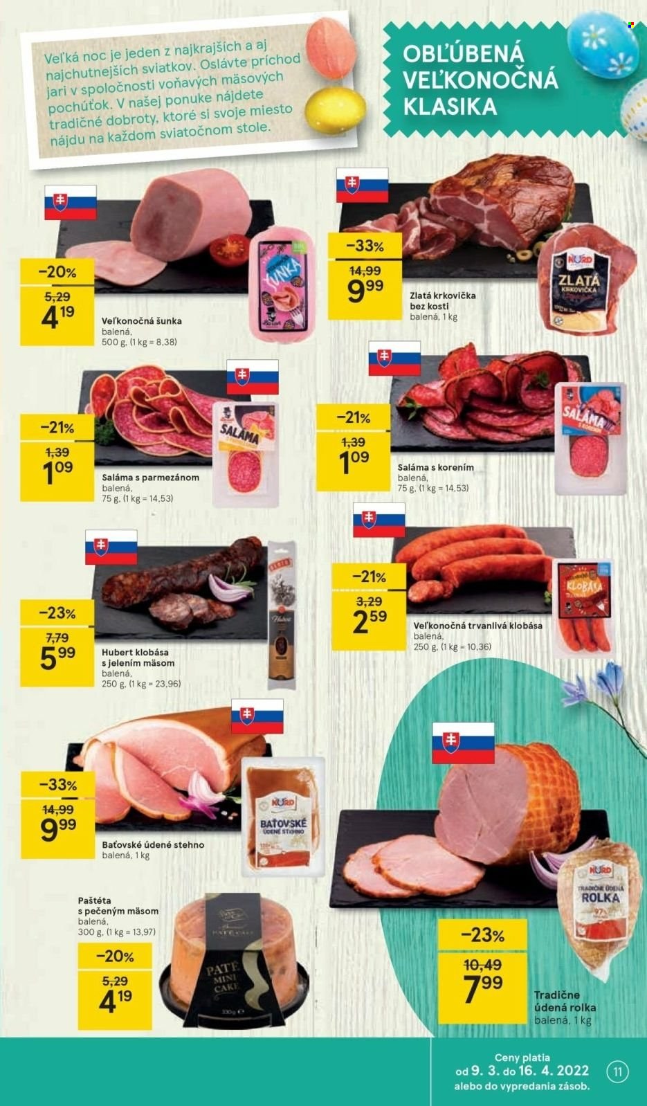 Leták TESCO - 6.4.2022 - 11.4.2022. Strana 11