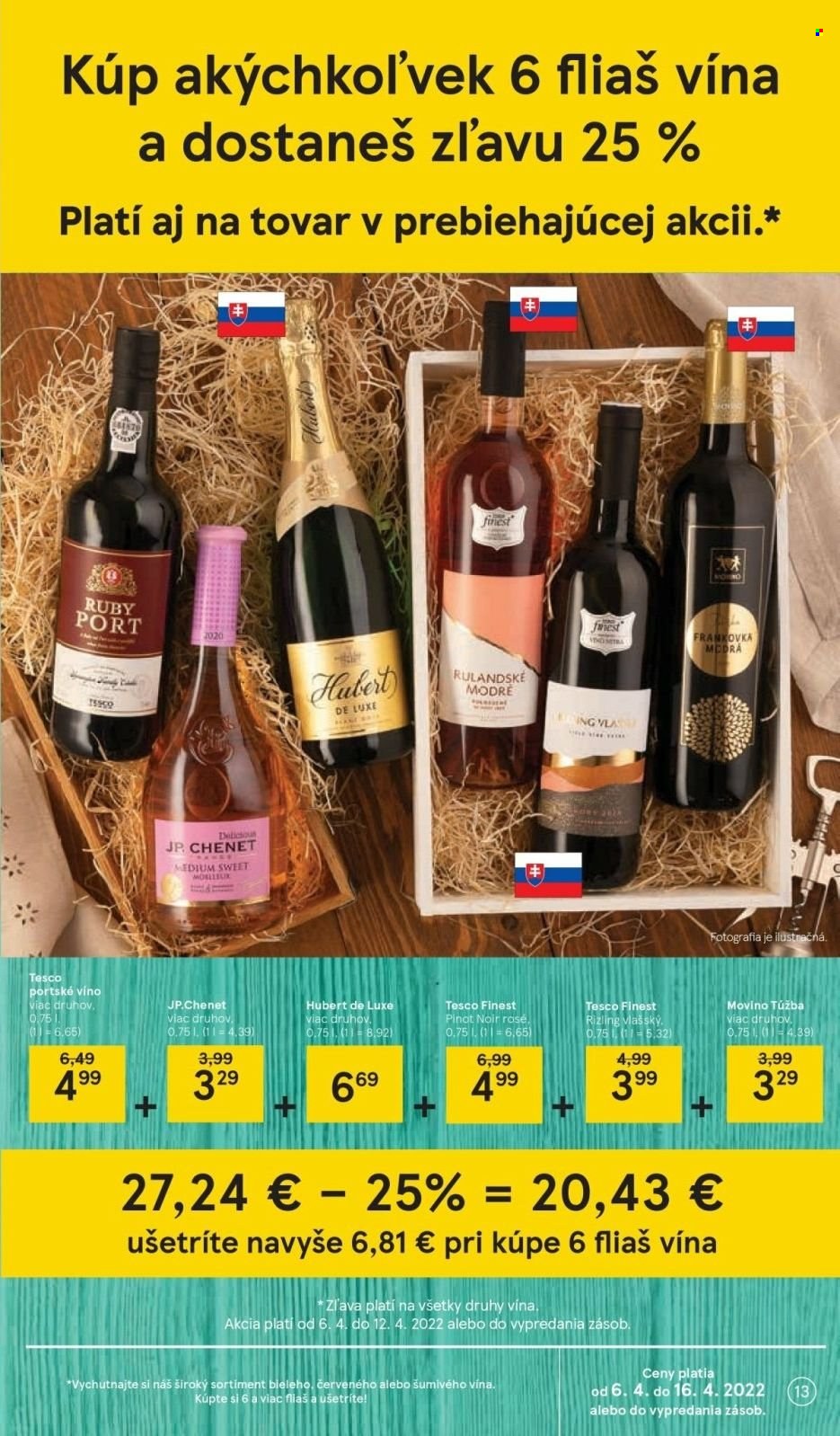 Leták TESCO - 6.4.2022 - 11.4.2022. Strana 13