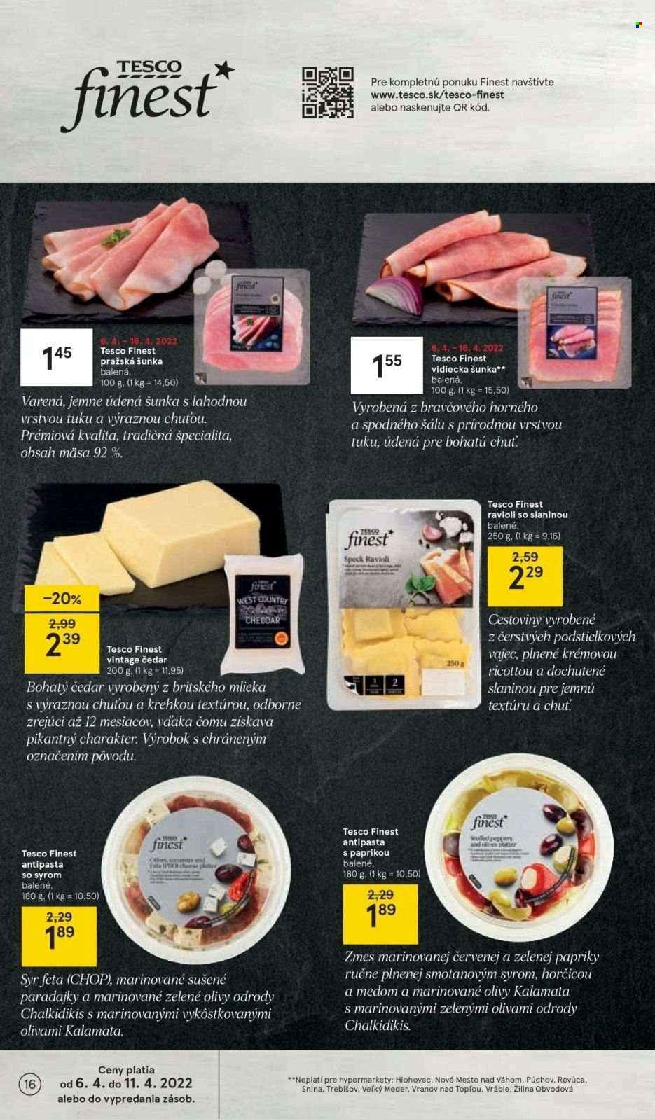 Leták TESCO - 6.4.2022 - 11.4.2022. Strana 16