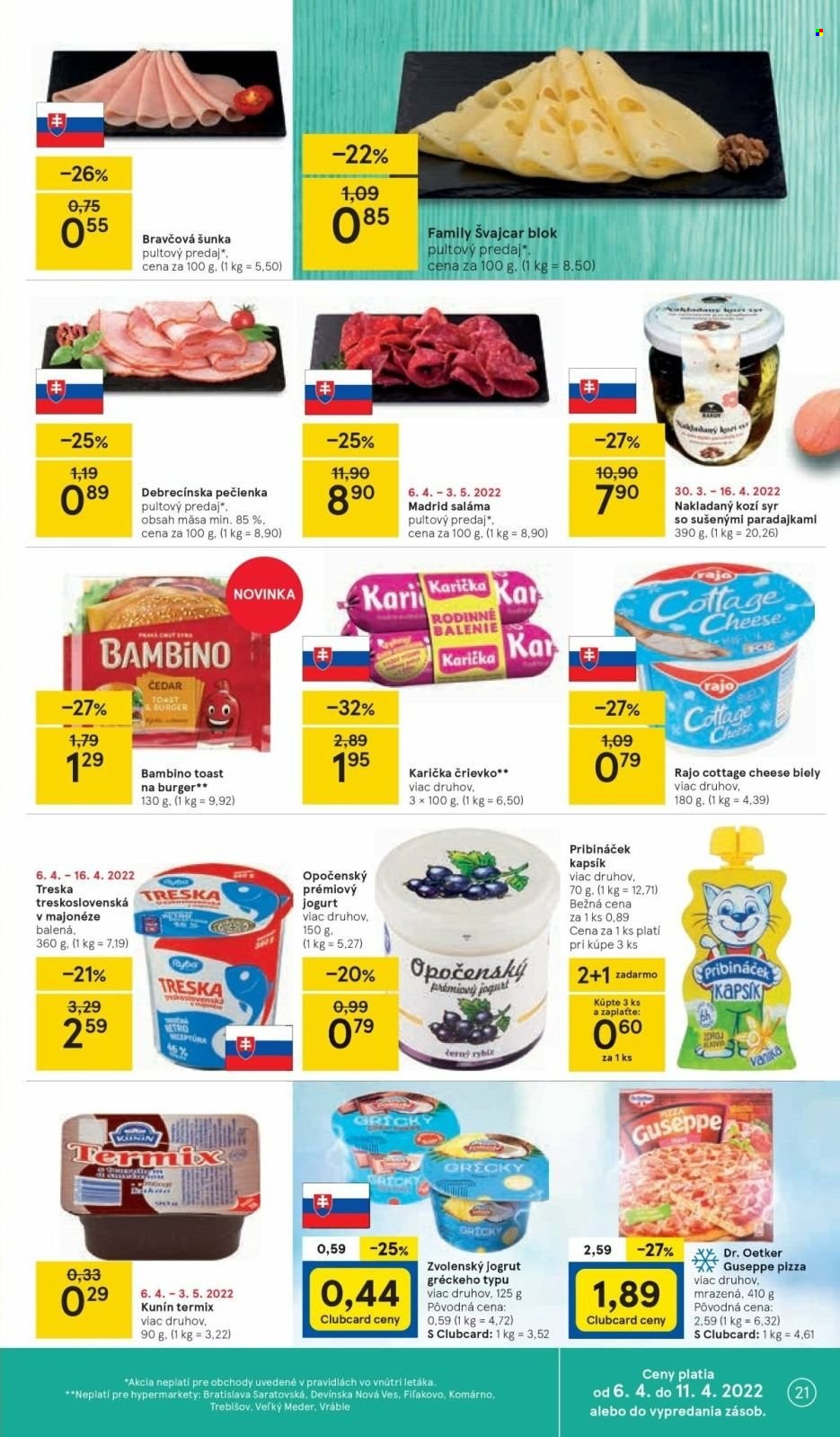 Leták TESCO - 6.4.2022 - 11.4.2022. Strana 21