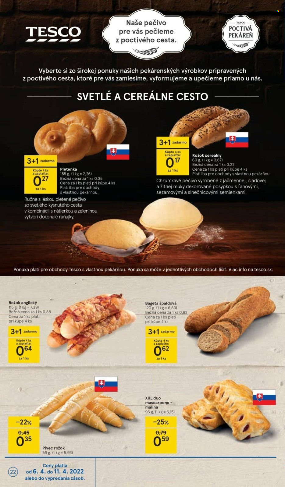 Leták TESCO - 6.4.2022 - 11.4.2022. Strana 22