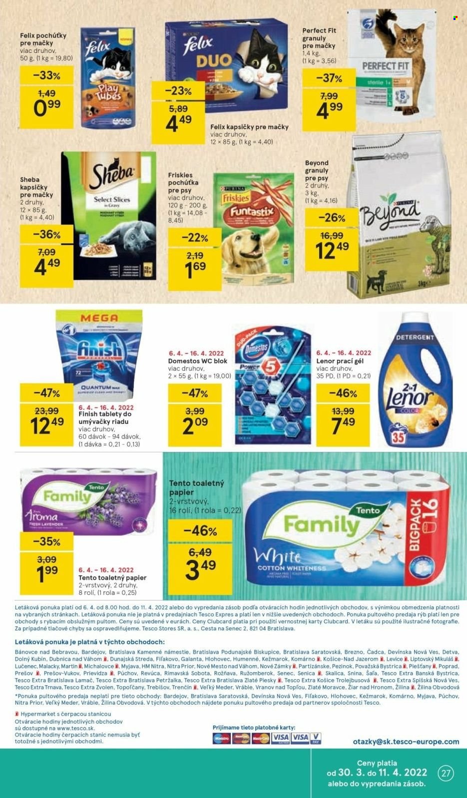 Leták TESCO - 6.4.2022 - 11.4.2022. Strana 27