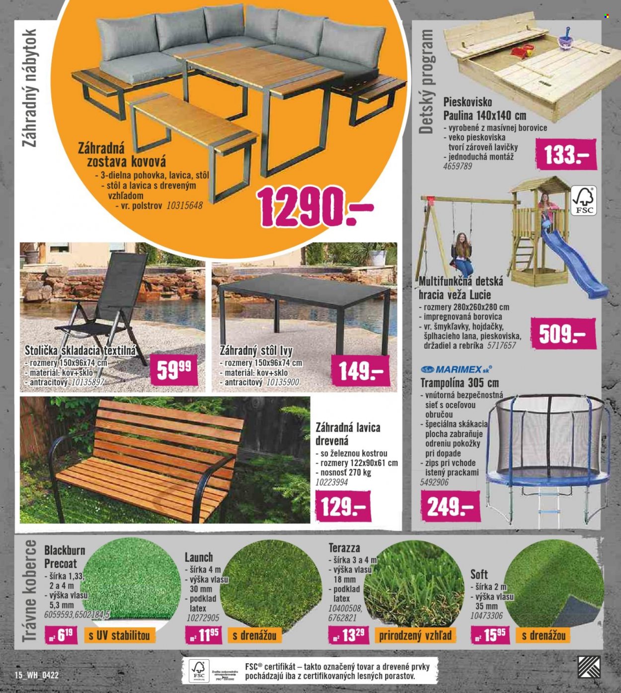 Leták Hornbach - 30.3.2022 - 26.4.2022. Strana 15