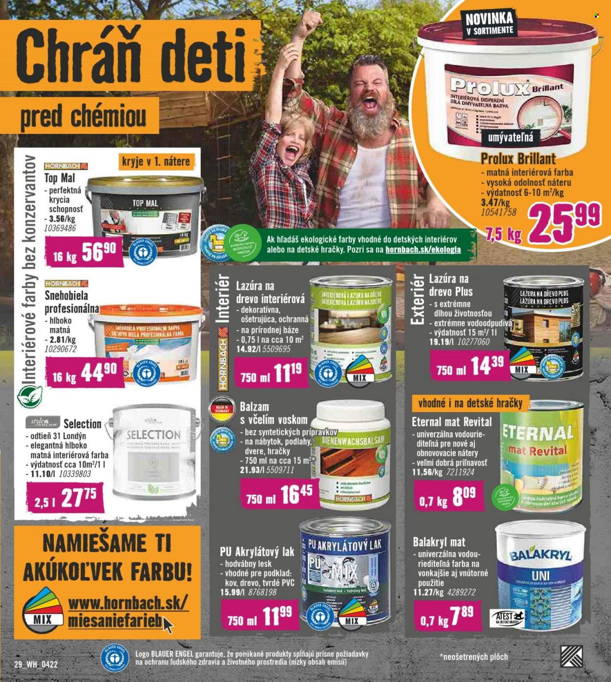 Leták Hornbach - 30.3.2022 - 26.4.2022. Strana 29