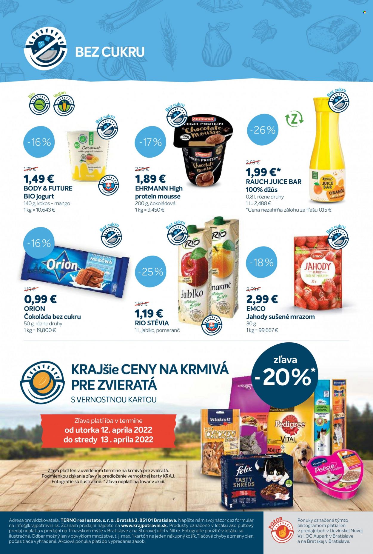 Leták Kraj - 7.4.2022 - 16.4.2022. Strana 12