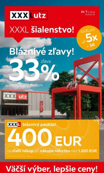 Leták XXXLutz - 4.4.2022 - 17.4.2022.