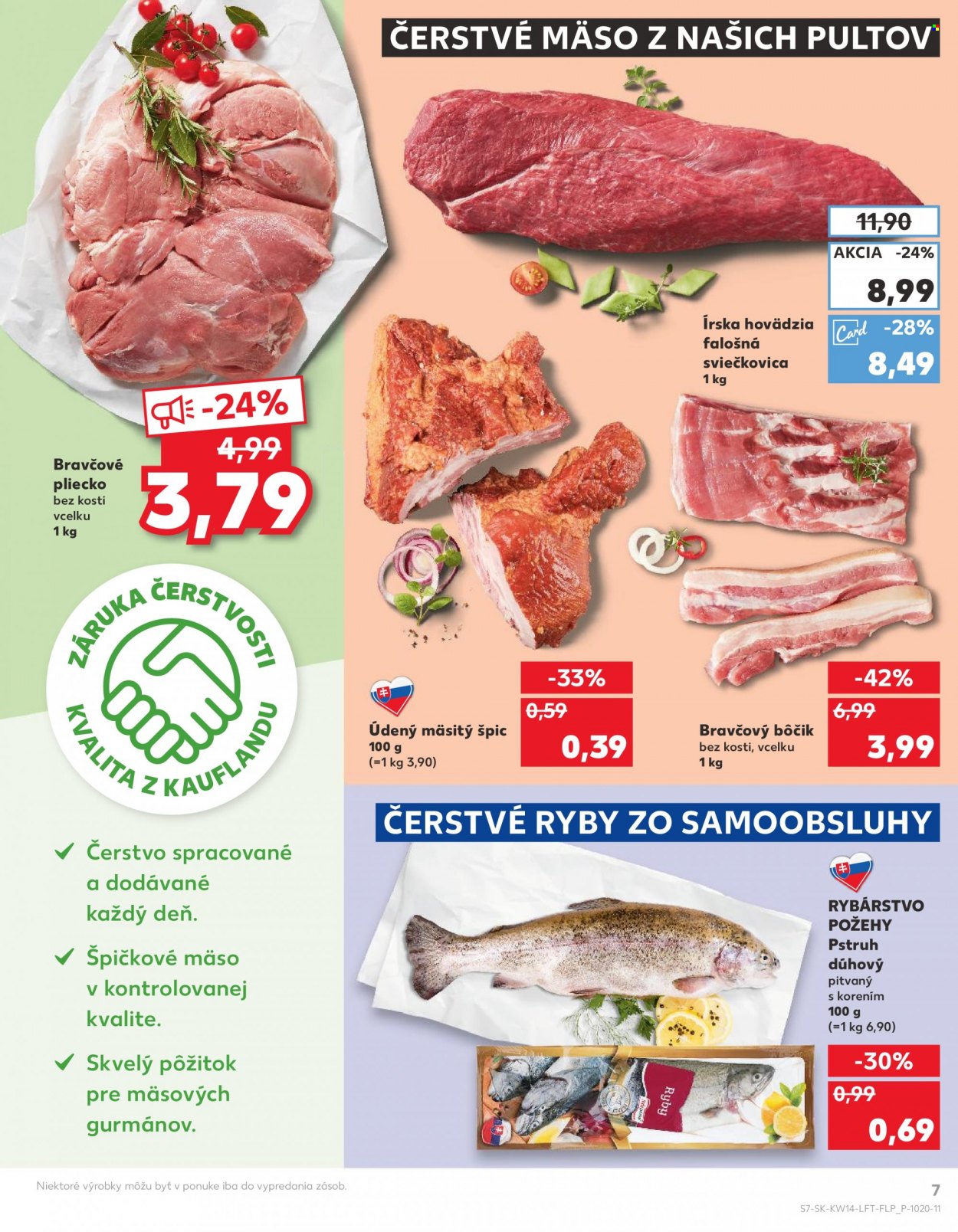 Leták Kaufland - 7.4.2022 - 13.4.2022. Strana 7
