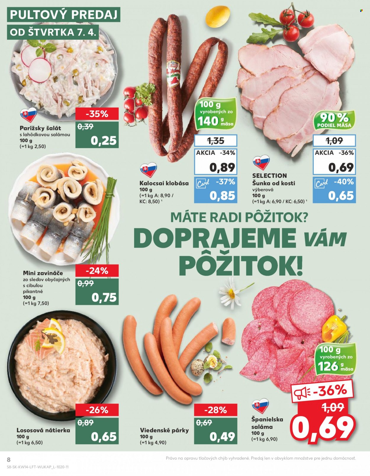 Leták Kaufland - 7.4.2022 - 13.4.2022. Strana 8