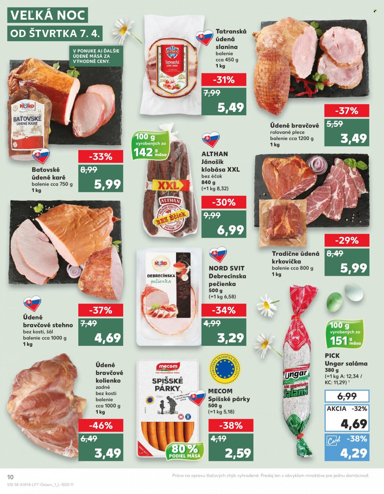 Leták Kaufland - 7.4.2022 - 13.4.2022. Strana 10