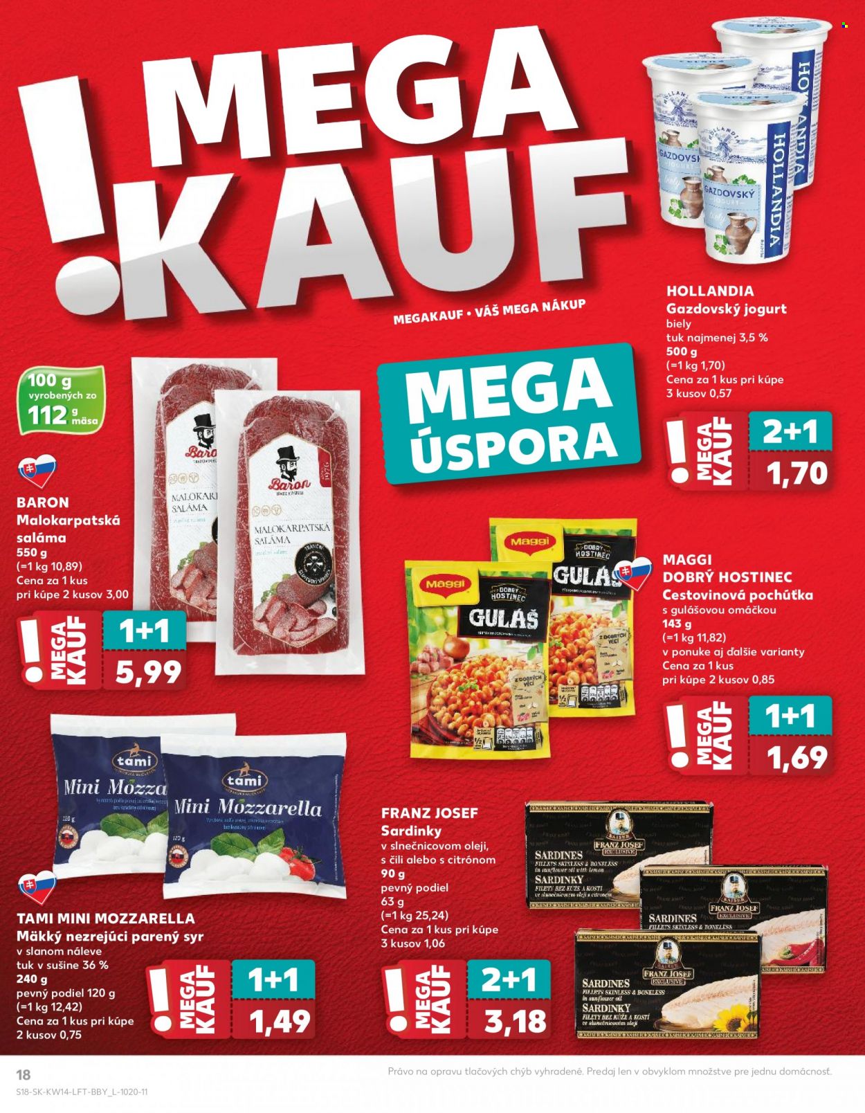 Leták Kaufland - 7.4.2022 - 13.4.2022. Strana 18