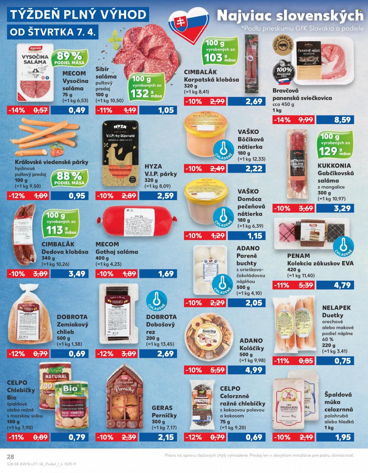 Leták Kaufland - 7.4.2022 - 13.4.2022. Strana 28