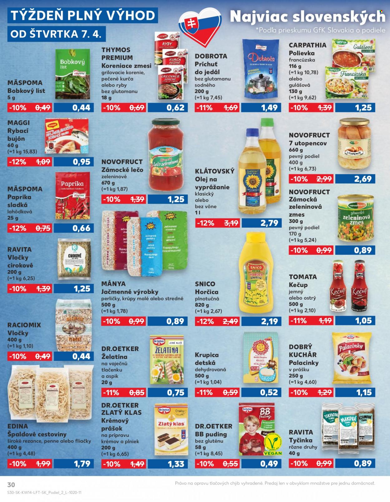 Leták Kaufland - 7.4.2022 - 13.4.2022. Strana 30